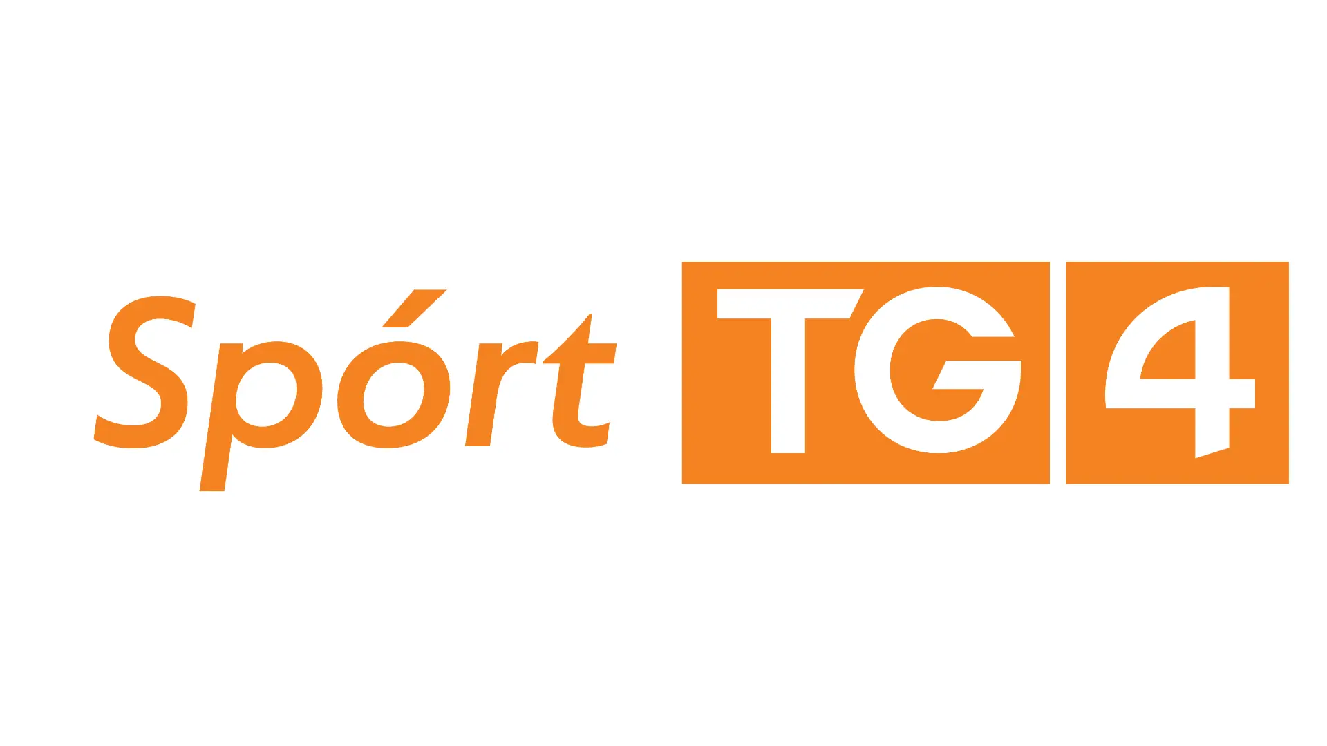 Sport TG4 logo in orange with white text